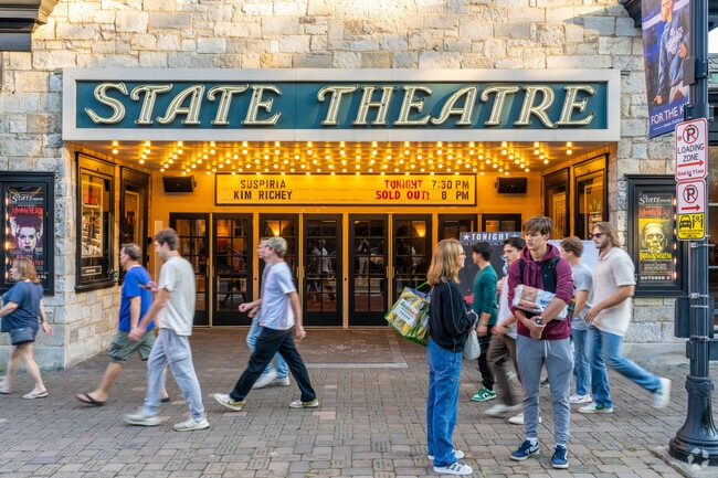 State Theatre is a popular place for students and residents to catch a movie in State College.