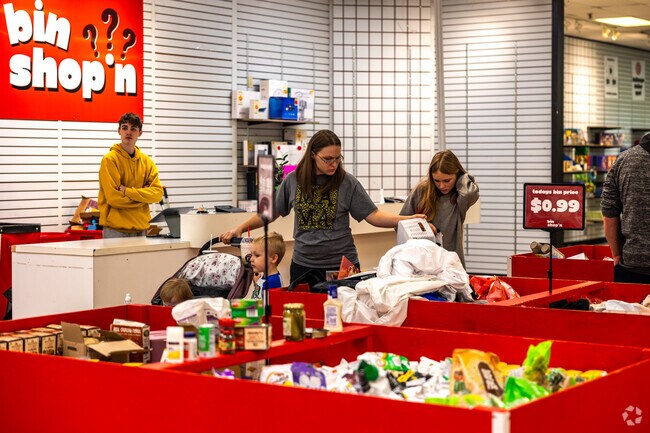 Find discounted items at Bin Shop'n near Cedar Ridge.