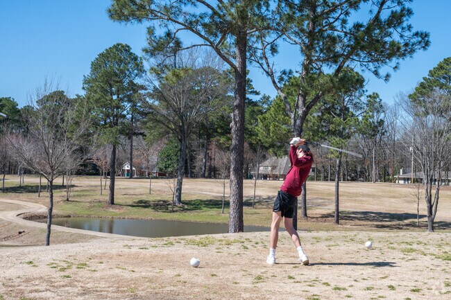 Golfers hit the links at Bel Air Golf Course.