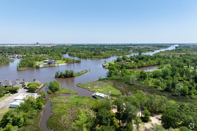The Neches river runs through Bridge City offering residents various water activities.