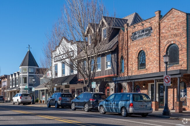 The charming stores on Stark Street offer many great shopping options.