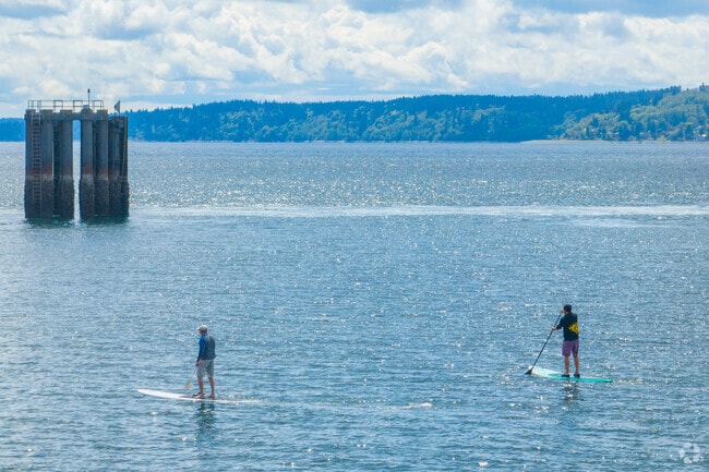 Go for a paddle on a sunny day in Fairmount Park.