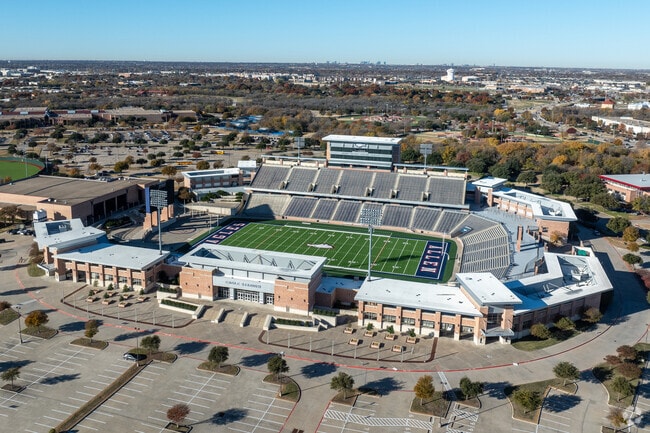 More than just a sports venue, Allen High School’s stadium is a gathering place for community spirit and Friday night lights.