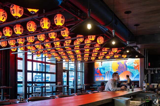 Blue Sushi Sake Grill in the Power & Light District is a popular dinner spot.