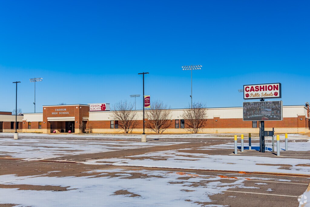 Cashion High School provides education in the neighborhood of Southwest Logan County.