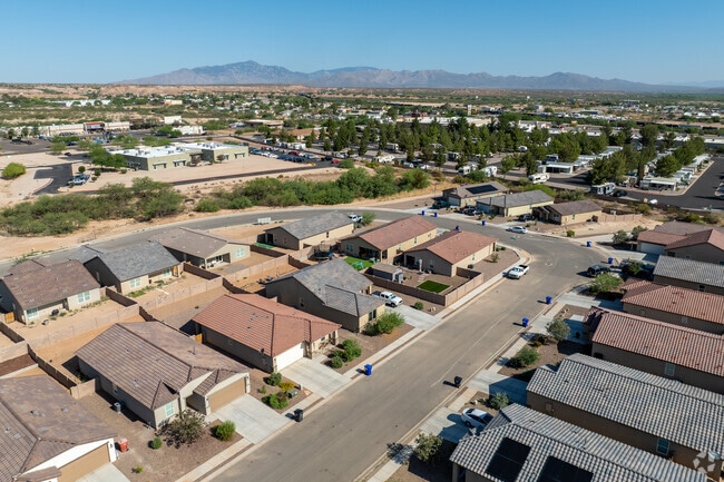 Benson is slowly evolving to offer some newer homes and commercial buildings.