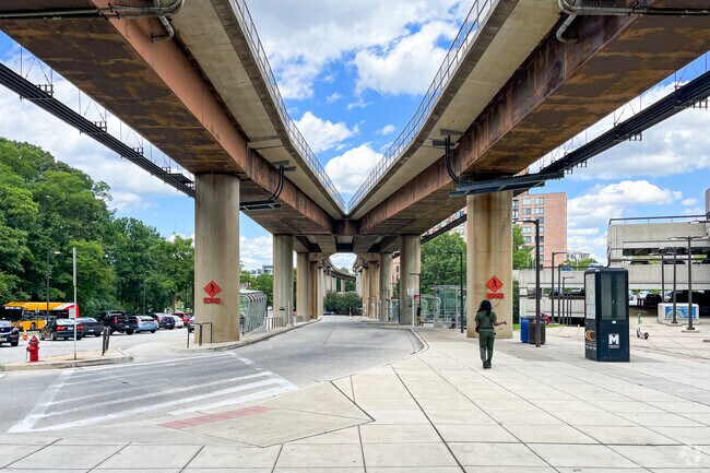 Hop on the Yellow Line at Huntington Metro for a quick ride into D.C.