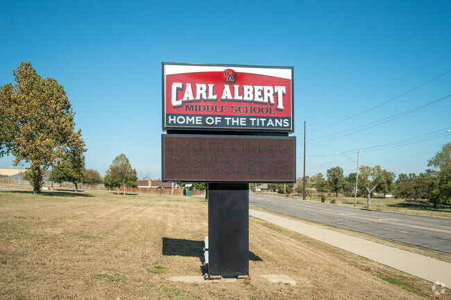 Carl Albert Middle School is a great place to learn in Outer Southeast Oklahoma City.