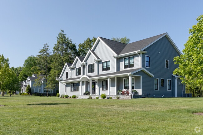 Old Tappan is home to some large contemporary dwellings.