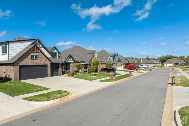 Cozy and inviting homes line the suburbs of Somers Pointe.