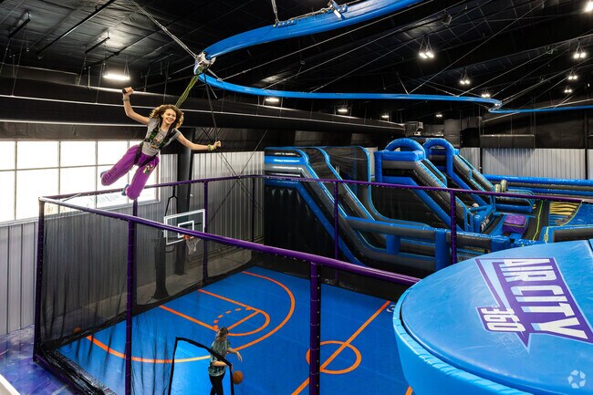 Have fun on the zip lines at Air City 360, it's located near the heart of Northgate.