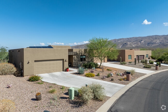 The Academy offers modern, adobe-style homes in Rincon Valley.