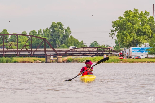 Sycamore Creek residents can easily go kayaking at nearby Lake Overholser.