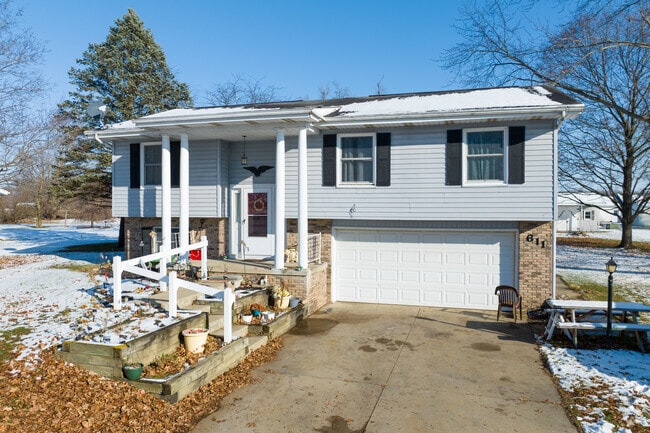 Classic split level homes are not uncommon in Fayette.
