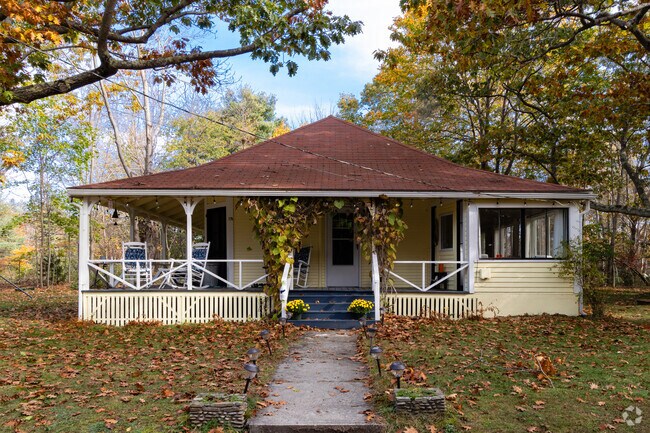 Bungalow style homes are a common sight tucked away in Long Island.