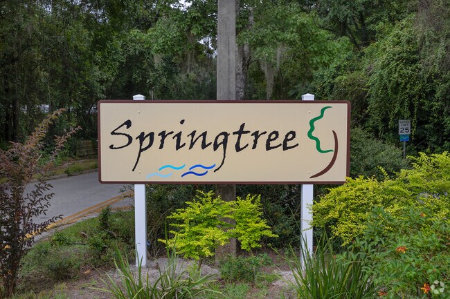 Springtree is a lovely tree covered  neighborhood with lots of warmth and cozy homes.