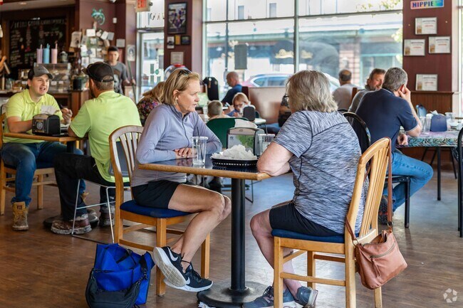 Triple Moon Coffee is a popular coffee shop by Springhill.