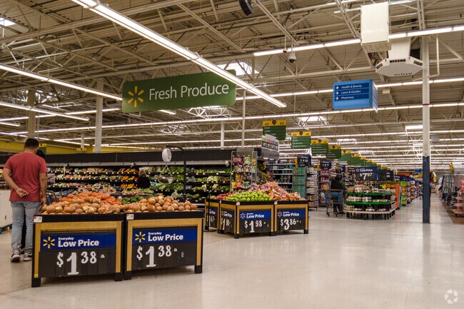 Walmart on North Main Street serves shoppers in the Greater High Point area.