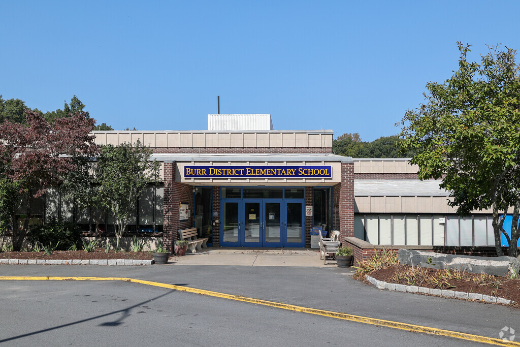 Burr District Elementary School is 295 and the school serves PK-3.