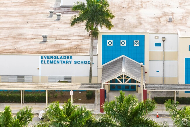 Everglades Elementary School is inside the Windmill Ranch Estates neighborhood.