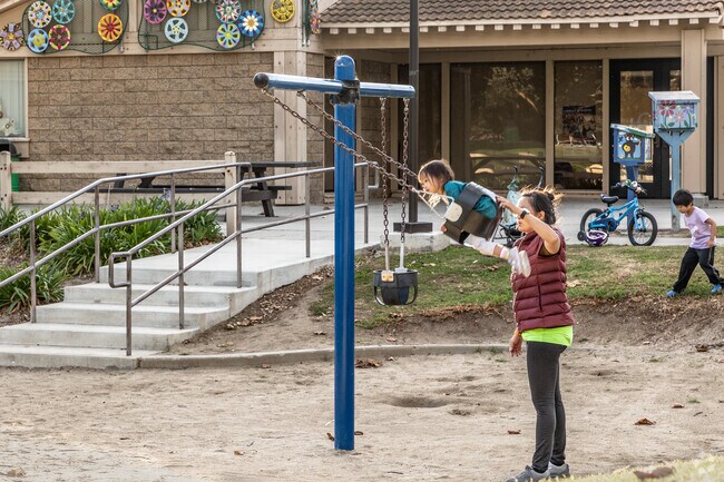 Kids love the swings at the parks in Thille Montalvo Ventura.