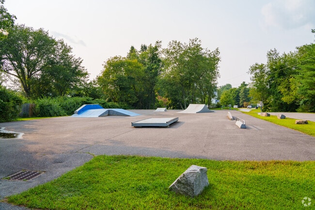 Loudon Recreation Area has a skate park that's perfect for beginner to intermediate skaters.