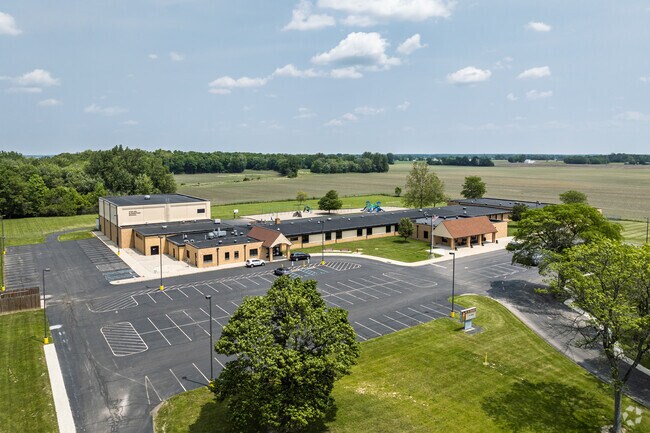 The Wes-Del Elementary School campus is located in north east Gaston.