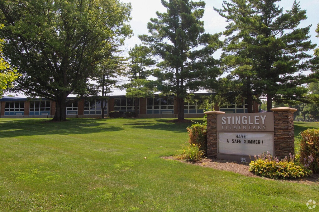 Stingley Elementary School sign in Centerville.