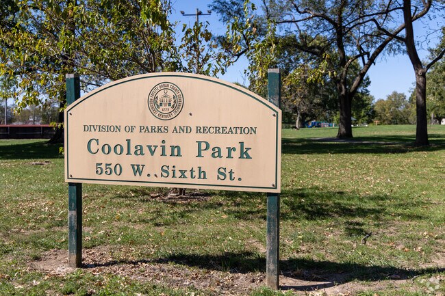 Coolavin Park is a sprawling green space and popular destination for local residents.