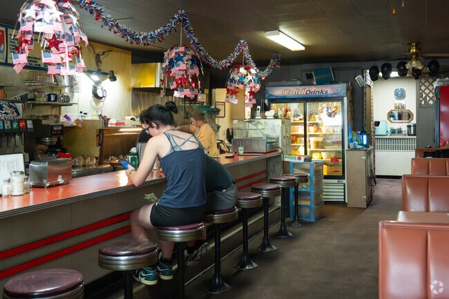 Locals enjoy counter service and comfort food at Tommy’s Restaurant in Coaldale.