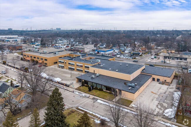 A view of Lane Intermediate School in West Allis.