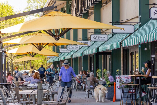 A popular meeting place Belvedere Square Market is a short walk from the Winston-Govans.