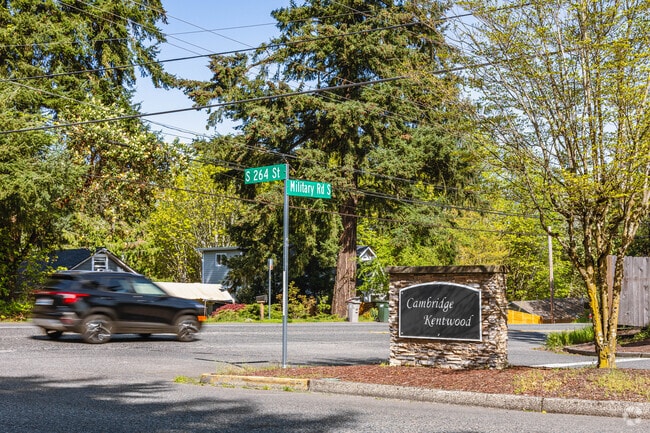 The Cambridge and Kentwood community is known for its unique homes and access to parks.