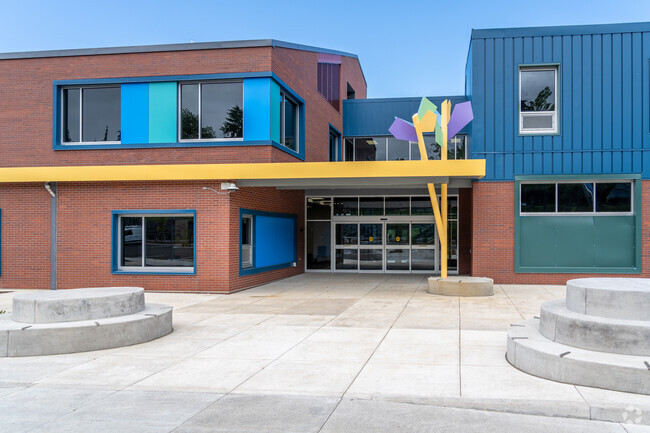 Camas Ridge Community Elementary School serves grades K-5 in the Amazon neighborhood of Eugene.