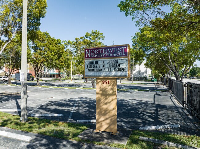 The Seven Day Adventist Union Academy sign.