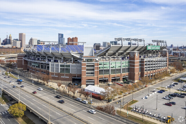 Carroll-South Hilton residents can catch a Ravens game at nearby M&T Bank Stadium.
