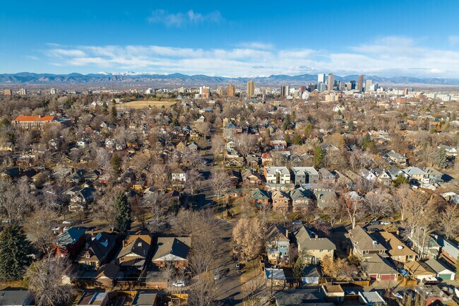 Congress Park has great access to Downtown Denver