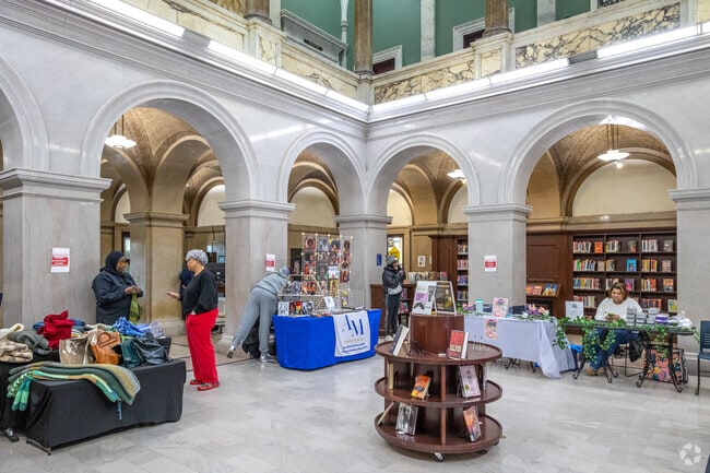 The Newark Library near South Broad Valley hosts community events throughout the year.