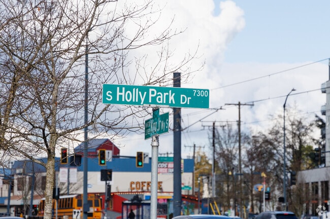 NewHolly has easy access to the bigger Seattle area thanks to the Othello light rail station.