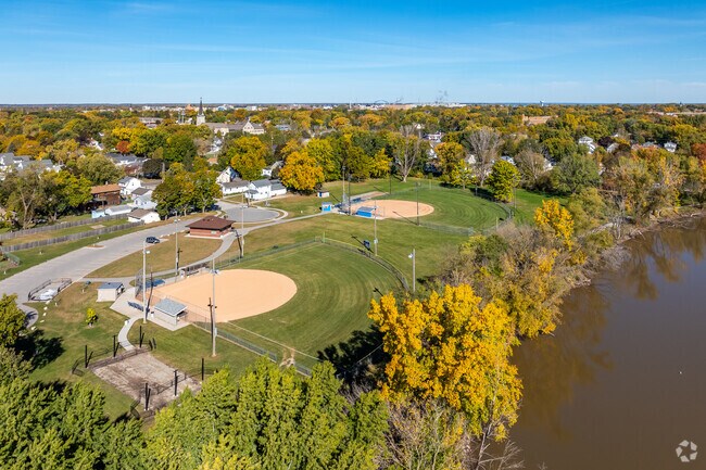 Optimist Park is all about baseball, with two fields for game days.