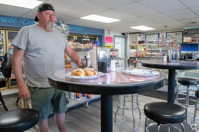 The best hot dogs in East Juniata are available at Uncle Dave's Pop Shop, locals agree.