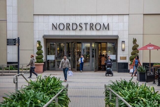 Downtown Walnut Creek's Broadway Plaza features a two story Nordstrom.