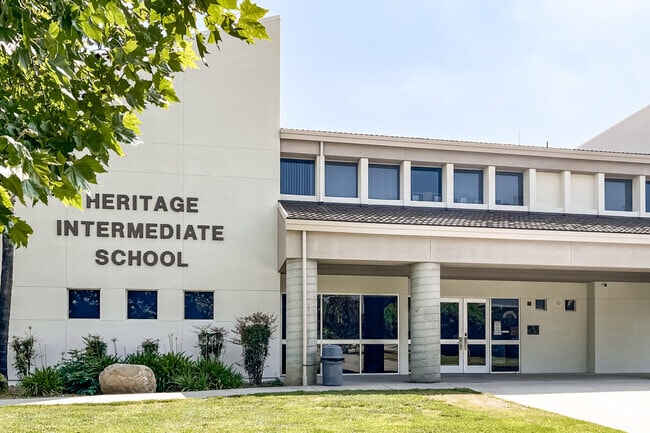 Students can continue their academic journey at Heritage Intermediate School.