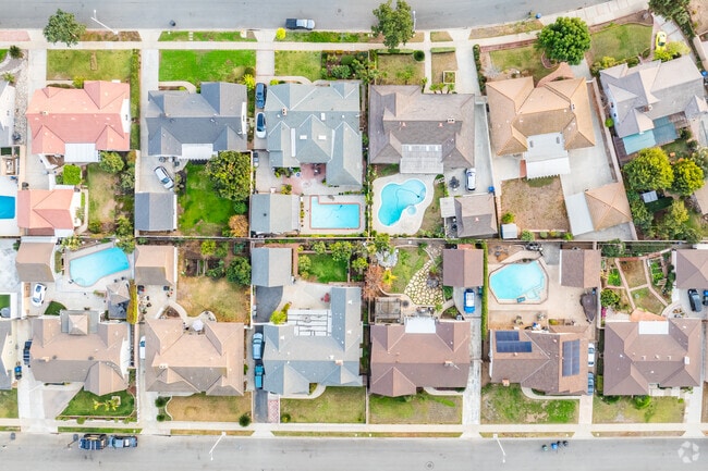Most Covina homes are on tracts that can offer large front yards and a pool in the backyard.