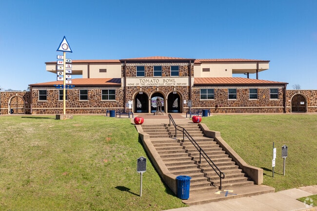 Catch a Friday night football game at the historic Tomato Bowl Stadium in Jacksonville.
