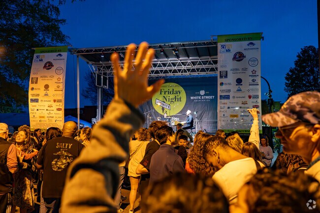 Live music set the scene at Friday Night On White.