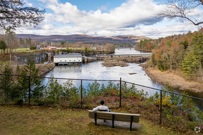 Corinth's Pagenstecher Park is home to outdoor space and playground with views of Palmer Falls.