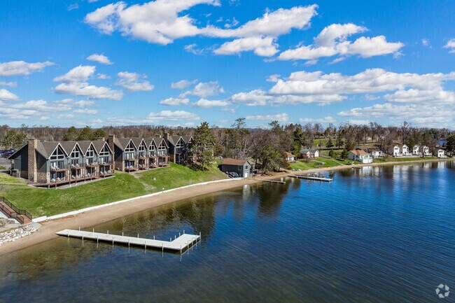 Brainerd's Fourth of July celebration continues at Madden's Resort, where fireworks can be seen over Gull Lake.