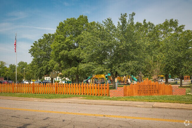 Residents enjoy Pioneer Frontier Park in East Ridge.