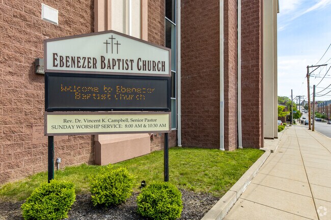 Ebenezer Baptist Church is a pillar of the Middle Hill community.